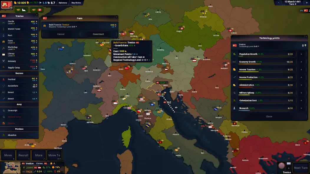 Скачать Age of History II - Lite MOD APK — Безлимитные ресурсы и открыты все сценарии — скриншот 5 Скачать Age of History II - Lite MOD APK — Безлимитные ресурсы и открыты все сценарии — скриншот 5