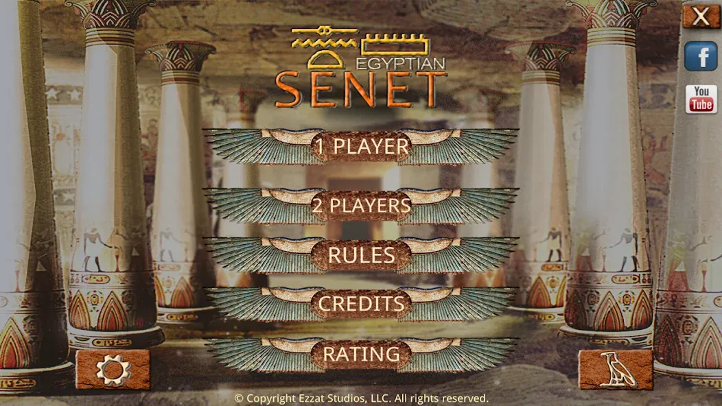 Взломанная Egyptian Senet (Ancient Egypt] на Андроид — Открыты все поля и фишки — скриншот 4