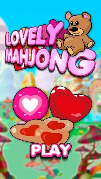 Скачать Lovely Mahjong на телефон — Безлимитные подсказки и отмена ходов — скриншот 3