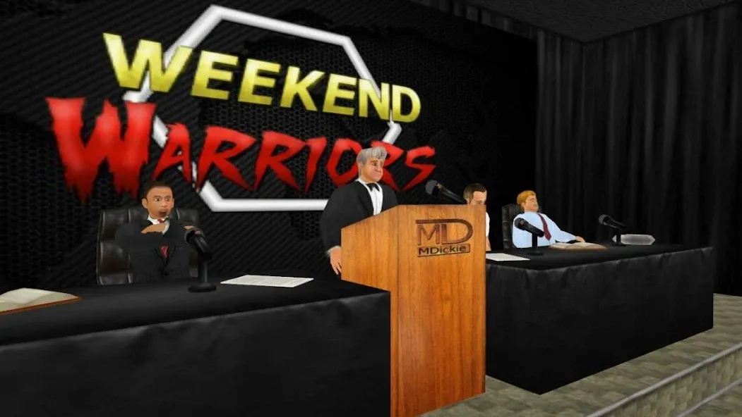 Weekend Warriors MMA — Взломанная версия (Безлимитные деньги и энергия) — скриншот 3