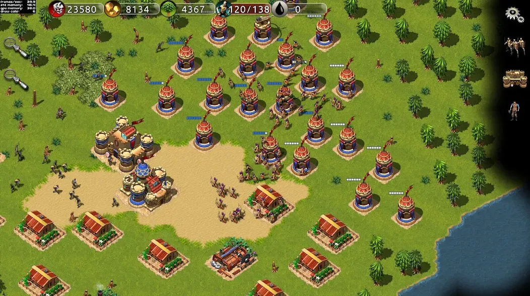Warage Mod APK Много ресурсов и открыты все уровни — Скачать на Андроид — скриншот 2