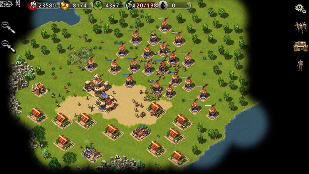 Warage Mod APK Много ресурсов и открыты все уровни — Скачать на Андроид — скриншот 5