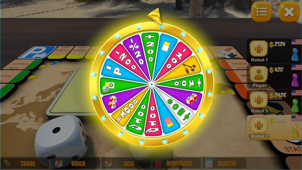Скачать Rento - Dice Board Game Online на Android — Безлимитные деньги и все функции открыты — скриншот 4
