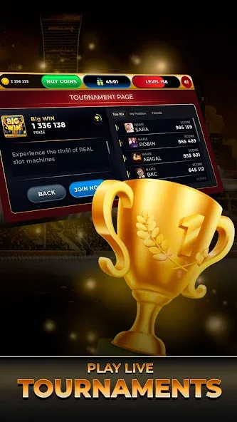 Clickfun: Casino Slots на Андроид — Бесконечные монеты и без рекламы — скриншот 1