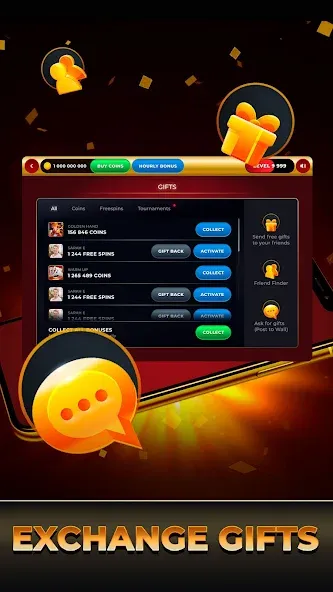 Clickfun: Casino Slots на Андроид — Бесконечные монеты и без рекламы — скриншот 4