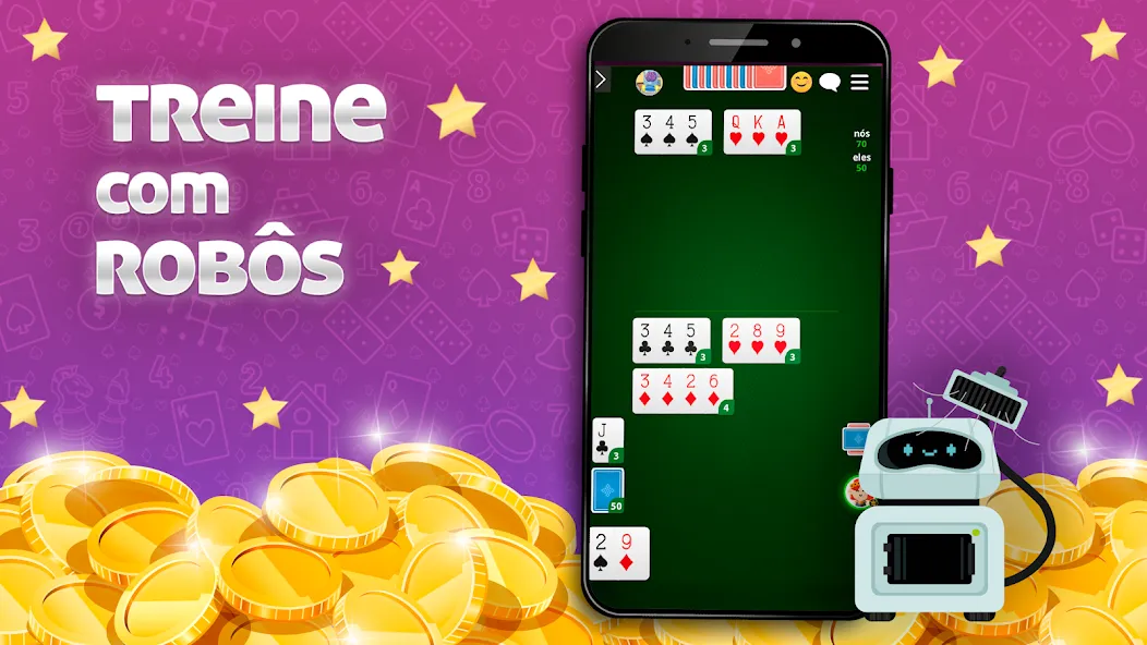 Скачать Buraco Online - Mano a Mano на Андроид — Без рекламы и много монет — скриншот 4 Скачать Buraco Online - Mano a Mano на Андроид — Без рекламы и много монет — скриншот 4