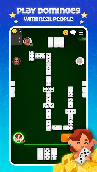 Скачать Dominoes Online - Classic Game на Android — Без рекламы и быстрый поиск игр — скриншот 1
