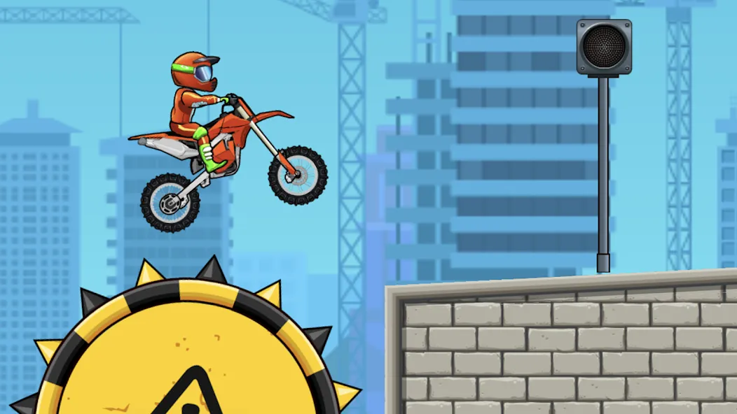 Moto X3M Bike Race Game — Безлимитные деньги и все уровни открыты — скриншот 1