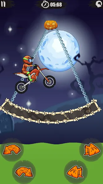 Moto X3M Bike Race Game — Безлимитные деньги и все уровни открыты — скриншот 4