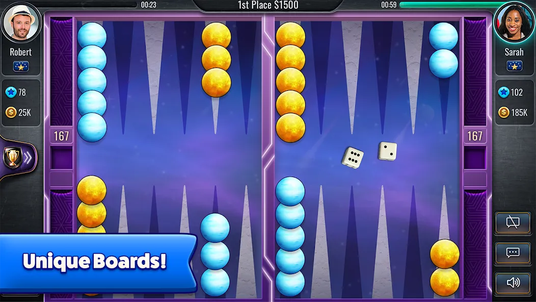 Скачать Backgammon - Lord of the Board на телефон — Безлимитные монеты и открыты все функции — скриншот 2