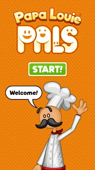 Papa Louie Pals — Взломанная версия (Безлимитные монеты и все наряды) — скриншот 1 Papa Louie Pals — Взломанная версия (Безлимитные монеты и все наряды) — скриншот 1