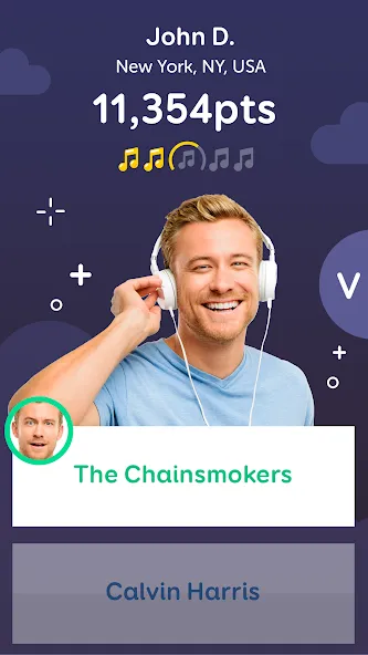 SongPop Classic: Music Trivia MOD APK — Безлимитные жизни и открыты все песни — скриншот 1