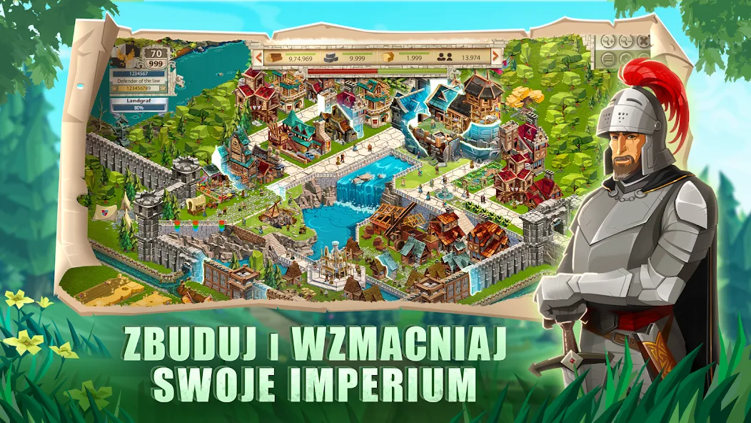 Empire: Four Kingdoms (PL] — Безлимитные ресурсы и ускоренное строительство — скриншот 4