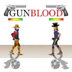 Скачать взлом Gunblood на Андроид — Безлимитные патроны и здоровье