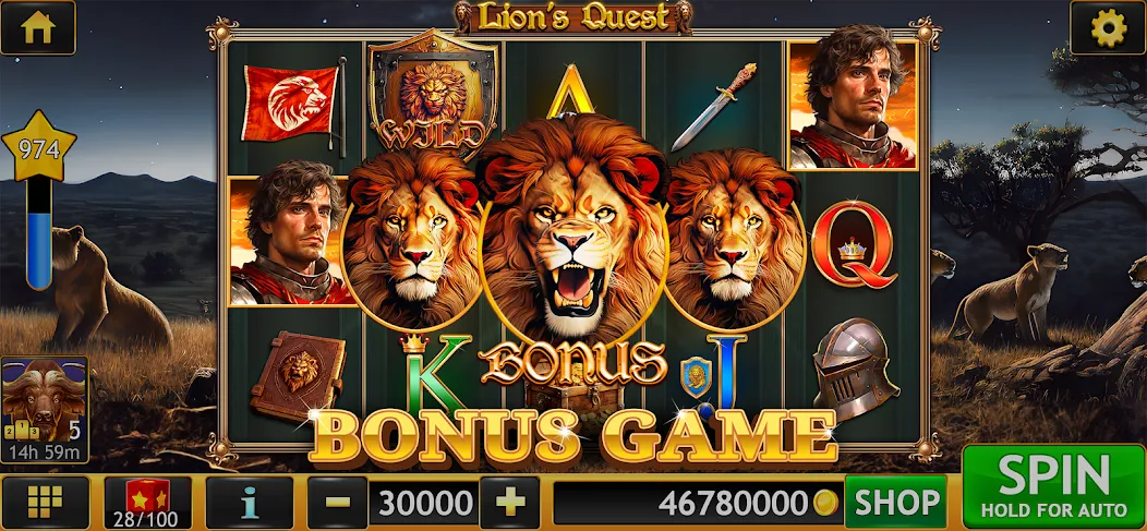 Скачать Slots of Luck: Vegas Casino (Мод: Безлимитные монеты и бонусы) на Андроид — скриншот 4 Скачать Slots of Luck: Vegas Casino (Мод: Безлимитные монеты и бонусы) на Андроид — скриншот 4