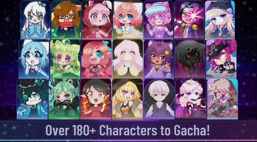 Взломанная Gacha Club на Андроид — Открыты все персонажи и предметы — скриншот 5 Взломанная Gacha Club на Андроид — Открыты все персонажи и предметы — скриншот 5