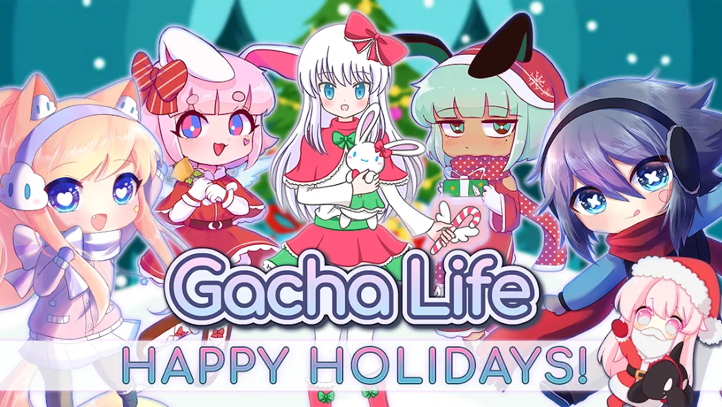 Gacha Life — Мод: Безлимитные деньги и все персонажи — скриншот 1 Gacha Life — Мод: Безлимитные деньги и все персонажи — скриншот 1