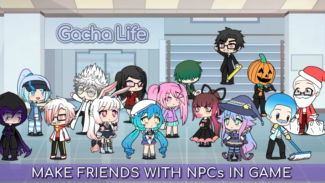 Gacha Life — Мод: Безлимитные деньги и все персонажи — скриншот 5 Gacha Life — Мод: Безлимитные деньги и все персонажи — скриншот 5
