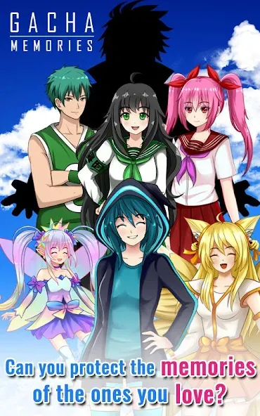 Скачать Gacha Memories - Anime Visual MOD APK — Открыты все сцены и выборы — скриншот 1 Скачать Gacha Memories - Anime Visual MOD APK — Открыты все сцены и выборы — скриншот 1