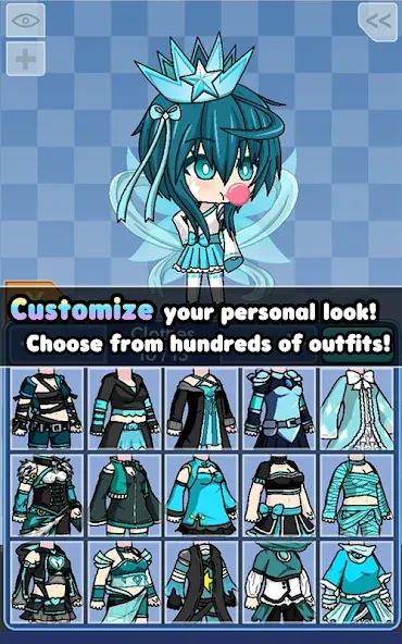 Скачать Pocket Chibi - Anime Dress Up — Последняя версия (Безлимитные монеты и алмазы) — скриншот 5 Скачать Pocket Chibi - Anime Dress Up — Последняя версия (Безлимитные монеты и алмазы) — скриншот 5