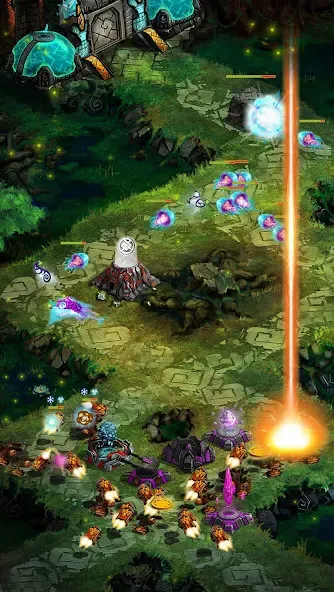 Скачать Ancient Planet Tower Defense на телефон — Безлимитные ресурсы и открыты все уровни — скриншот 3