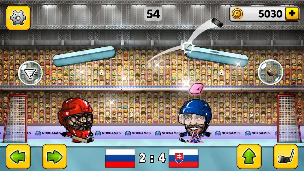 Puppet Hockey: Pond Head MOD — Разблокированы все персонажи и уровни на Андроид — скриншот 3