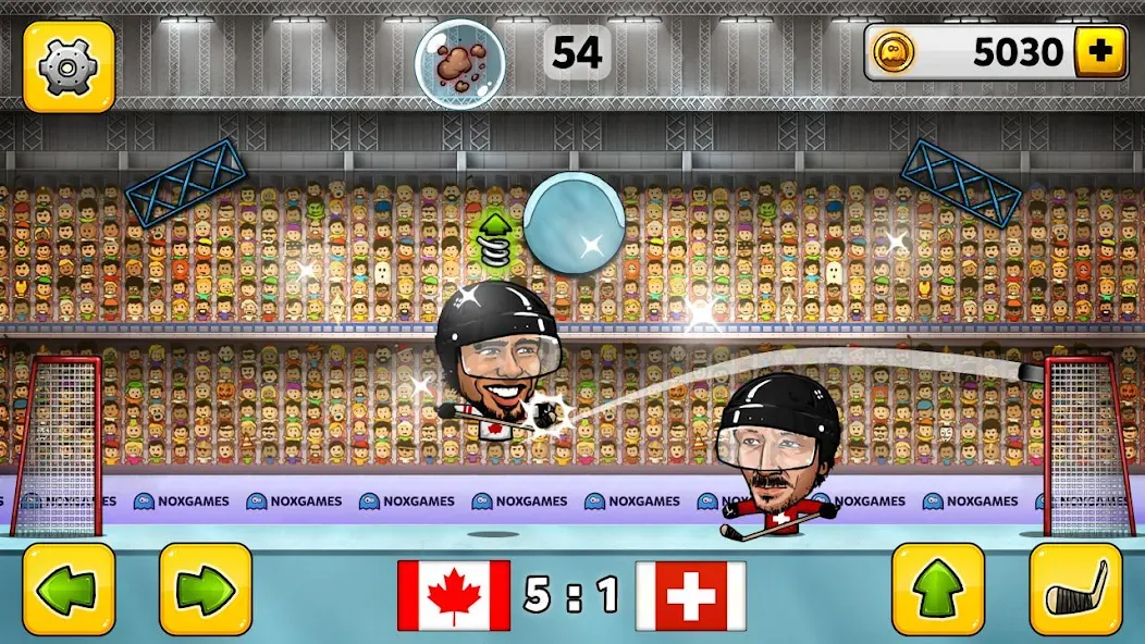 Puppet Hockey: Pond Head MOD — Разблокированы все персонажи и уровни на Андроид — скриншот 4