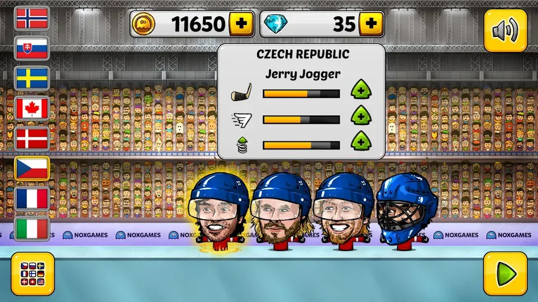 Puppet Hockey: Pond Head MOD — Разблокированы все персонажи и уровни на Андроид — скриншот 5