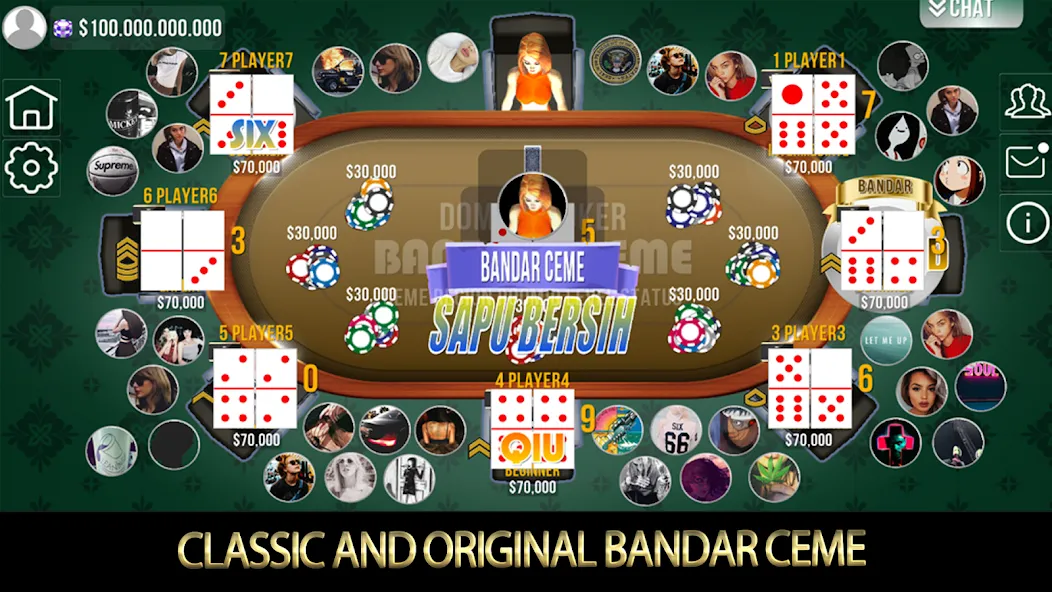 Скачать Domino Poker QiuQiu Gaple с модом — Безлимитные монеты и открыты все режимы — скриншот 4
