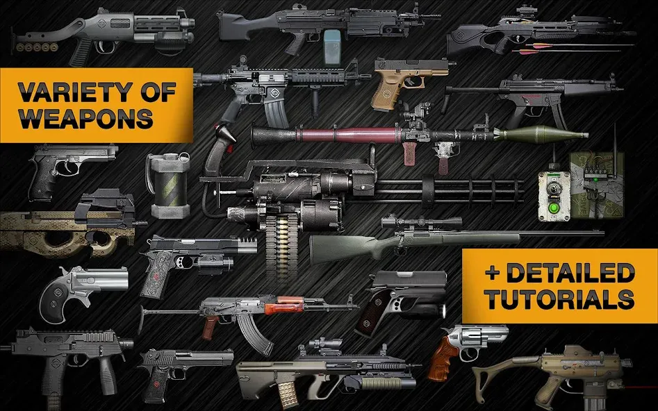 Скачать Weaphones™ Gun Sim Vol1 Armory — Последняя версия (Все оружие и без рекламы) — скриншот 5