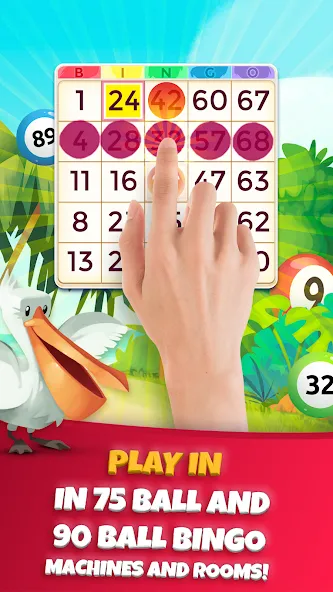 Скачать взлом Praia Bingo: Slot & Casino на Андроид — Безлимитные монеты и джекпоты — скриншот 2