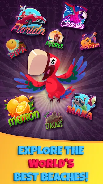 Скачать взлом Praia Bingo: Slot & Casino на Андроид — Безлимитные монеты и джекпоты — скриншот 4