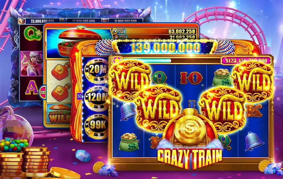 Скачать Slotomania™ Slots Casino Games — Последняя версия (Безлимитные монеты и бесплатные вращения) — скриншот 1