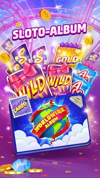 Скачать Slotomania™ Slots Casino Games — Последняя версия (Безлимитные монеты и бесплатные вращения) — скриншот 4