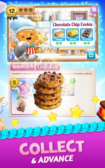 Cookie Jam Blast™ Match 3 Game — Безлимитные жизни и усилители — скриншот 4 Cookie Jam Blast™ Match 3 Game — Безлимитные жизни и усилители — скриншот 4