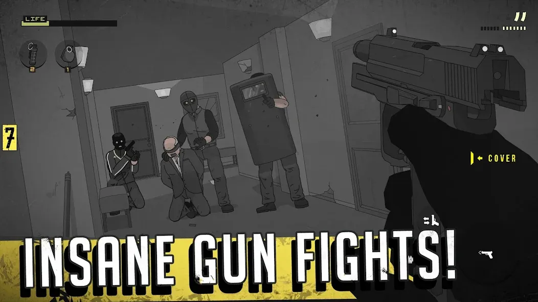 Взломанная SIERRA 7 - Tactical Shooter на Андроид — Безлимитные деньги и патроны — скриншот 1