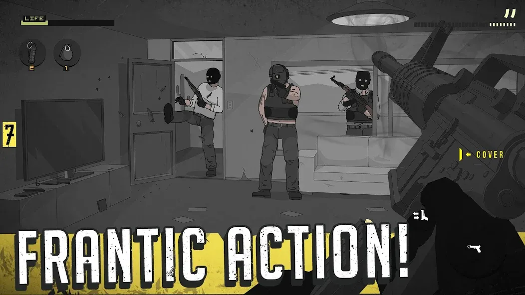Взломанная SIERRA 7 - Tactical Shooter на Андроид — Безлимитные деньги и патроны — скриншот 2
