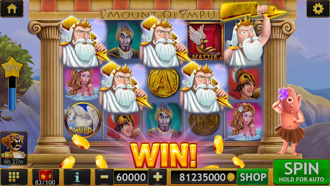 Vegas Slots Galaxy Mod APK Безлимитные монеты и бонусы — Скачать на Андроид — скриншот 1