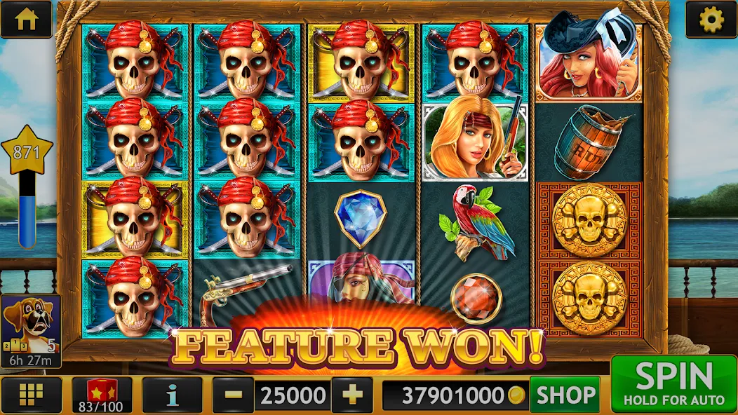 Vegas Slots Galaxy Mod APK Безлимитные монеты и бонусы — Скачать на Андроид — скриншот 5