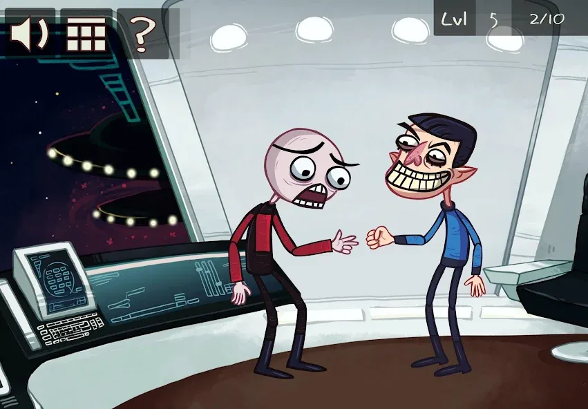 Troll Face Quest: TV Shows на Андроид — Безлимитные подсказки и открыты все уровни — скриншот 3
