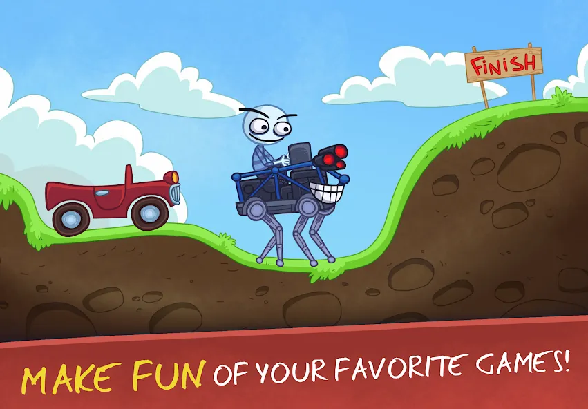 Скачать Troll Face Quest: VideoGames 2 — Открыты все уровни и подсказки — скриншот 4