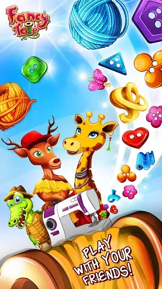 Fancy Tale:Fashion Puzzle Game — Мод: Безлимитные монеты и все наряды — скриншот 3