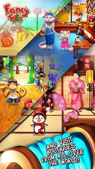 Fancy Tale:Fashion Puzzle Game — Мод: Безлимитные монеты и все наряды — скриншот 5