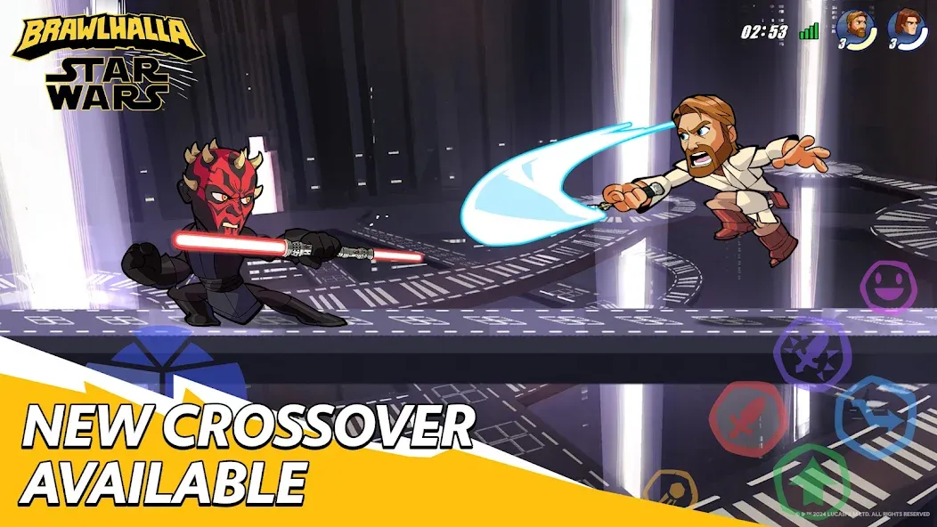 Скачать Brawlhalla на телефон — Безлимитные монеты и открыты все персонажи — скриншот 1