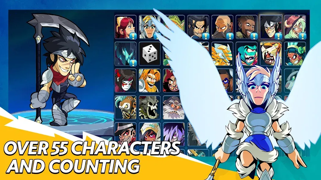 Скачать Brawlhalla на телефон — Безлимитные монеты и открыты все персонажи — скриншот 2