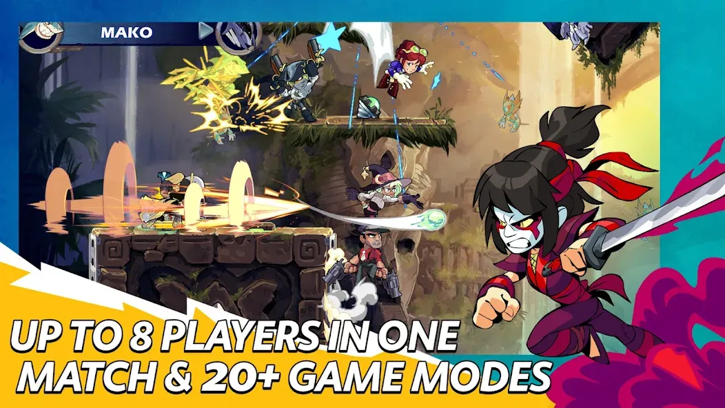 Скачать Brawlhalla на телефон — Безлимитные монеты и открыты все персонажи — скриншот 5