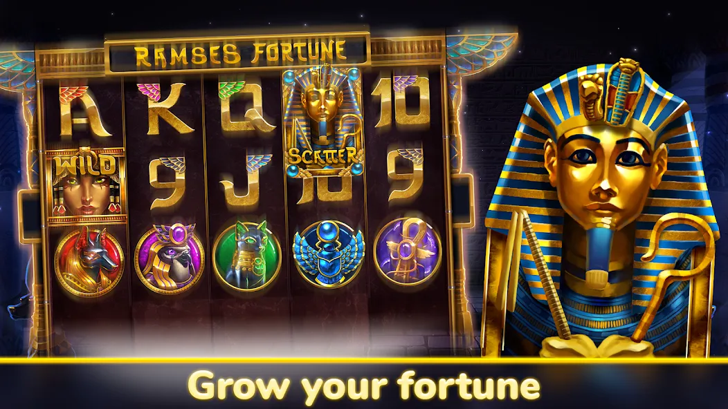Взломанная Akamon Slots - Casino Videoslo на Андроид — Безлимитные монеты и бонусы — скриншот 1