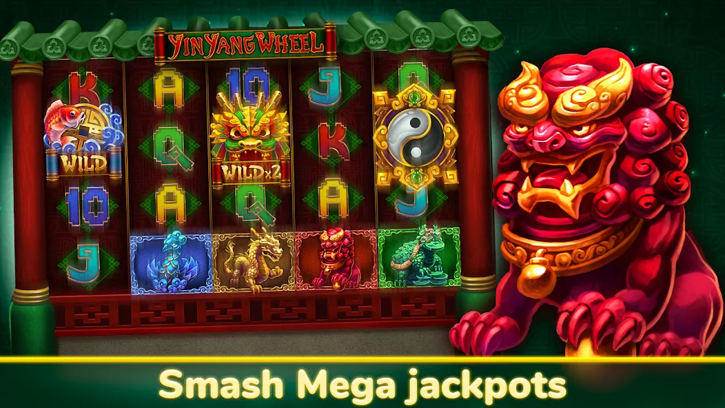 Взломанная Akamon Slots - Casino Videoslo на Андроид — Безлимитные монеты и бонусы — скриншот 3