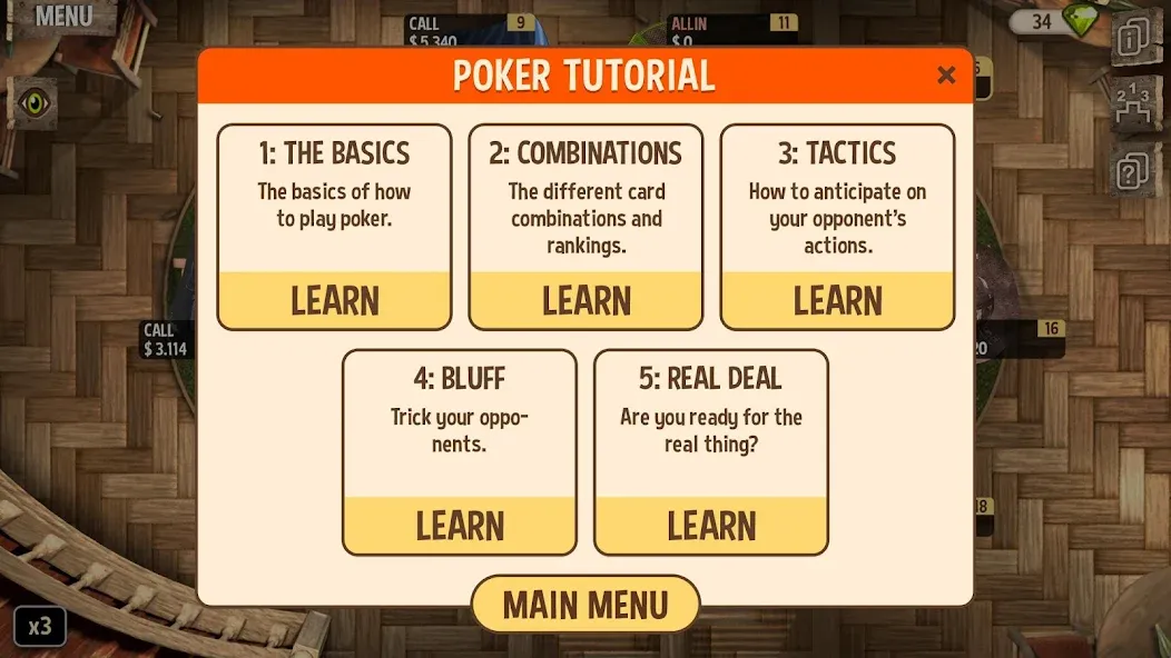 Скачать Learn Poker - How to Play — Разблокированы все уроки и функции — скриншот 3