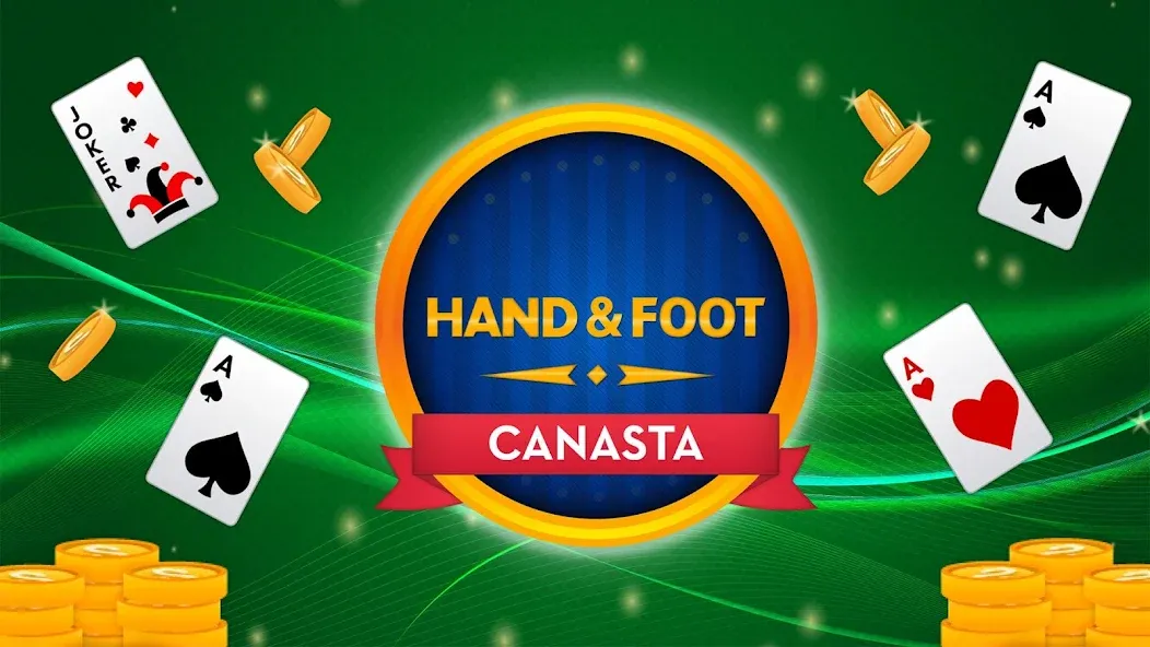 Hand and Foot Canasta на Андроид — Безлимитные монеты и все уровни — скриншот 1